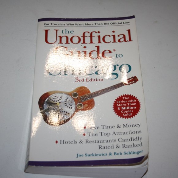 The Unofficial Guide to Chicago 3rd edition 1999 paperback (Bk) - Picture 6 of 6